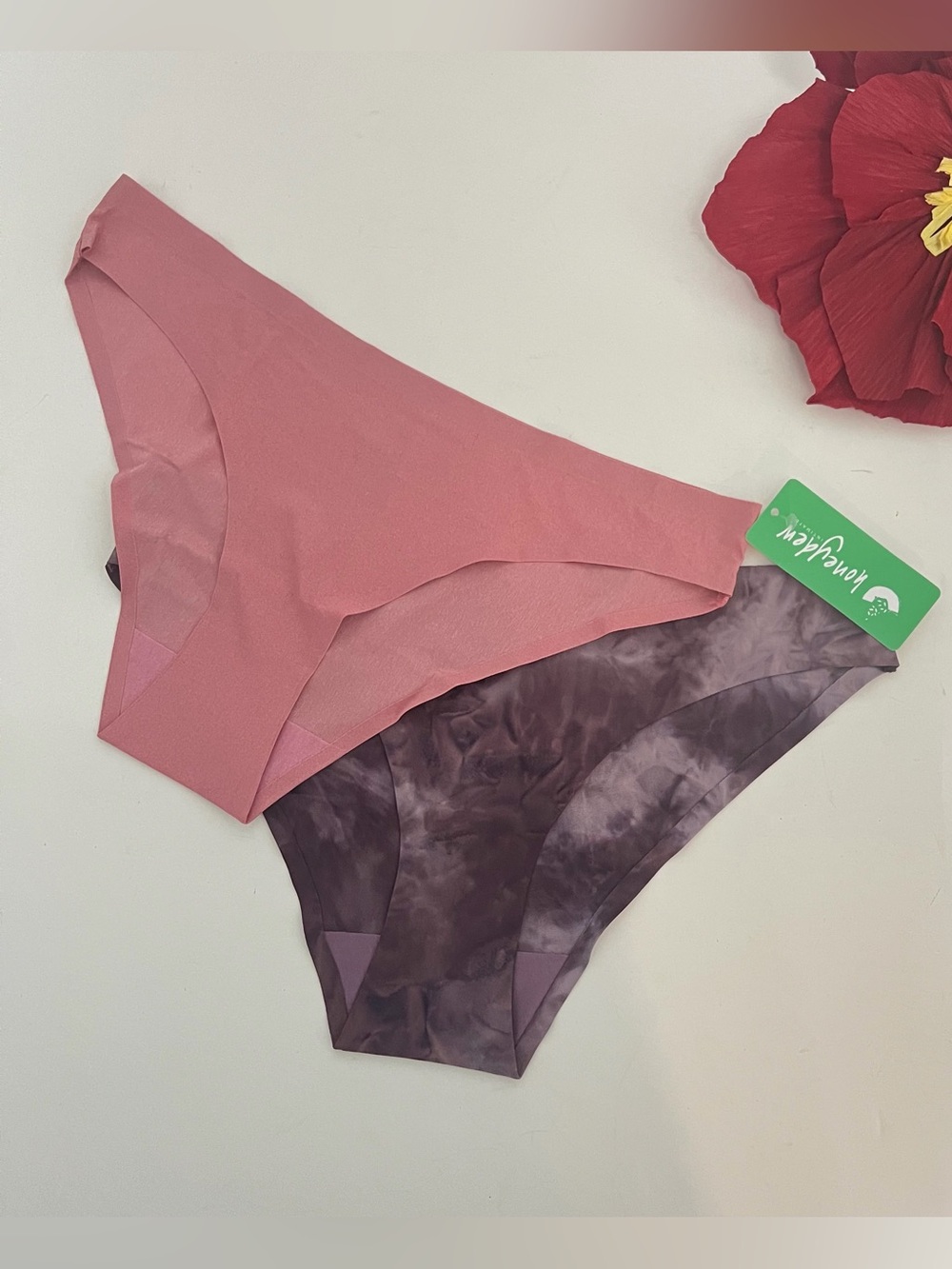 Honeydew Pack Of 2 Skinz Hipster Panties / Dollhouse & Thisle Color - New W/Tag